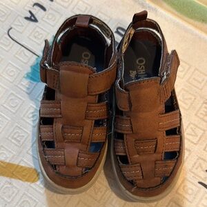 OshKosh B'gosh Brown Kids Sandals